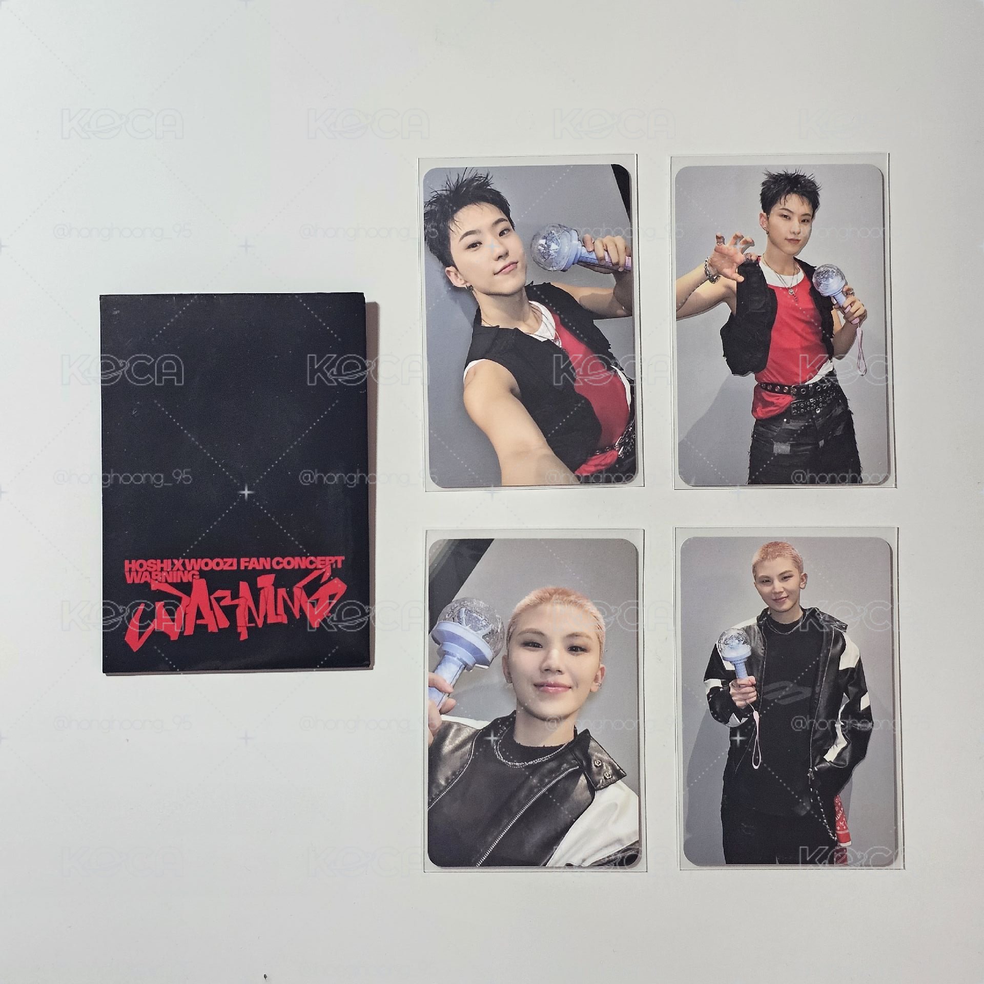 💎現貨｜SEVENTEEN H×W WARNING 克拉粽小卡 Hoshi Woozi