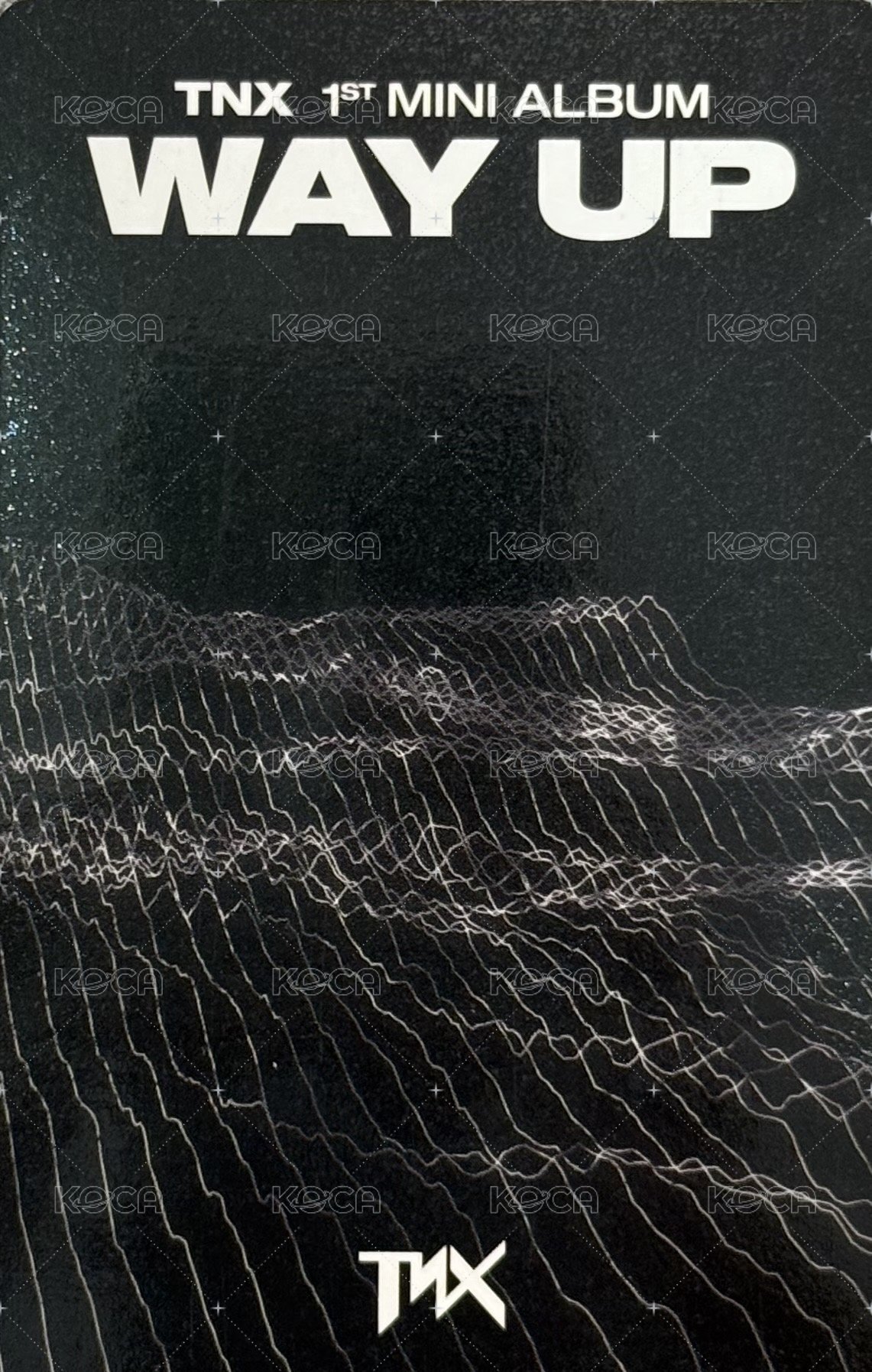 1st MINI ALBUM 【WAY UP】 專輯卡  背面