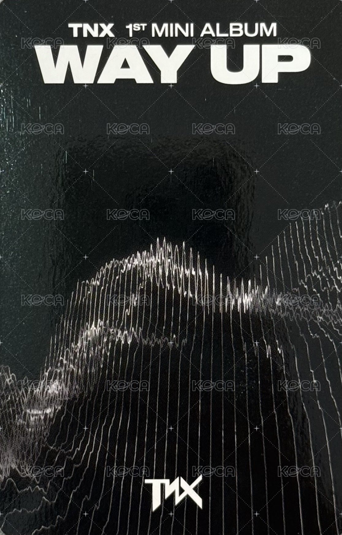 1st MINI ALBUM 【WAY UP】 專輯卡  背面