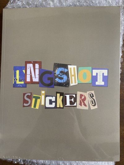 LNGSHOT貼紙書 