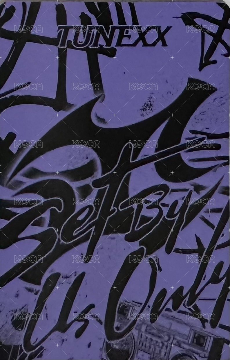 SET BY US ONLY 專輯卡  背面