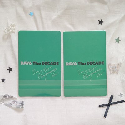 ⚫ 正規四 耳機專專輯卡 Young K