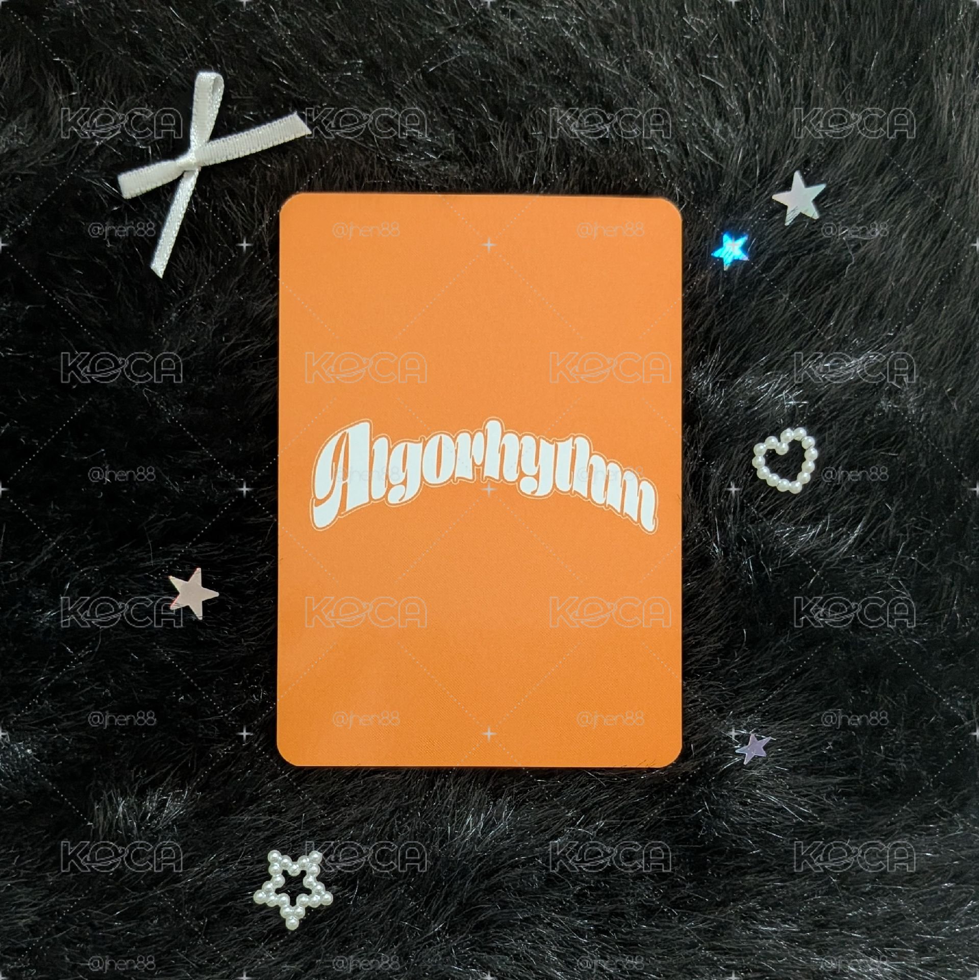 🖤 Algorhythm 塔店 幸運卡 冰淇淋微笑志