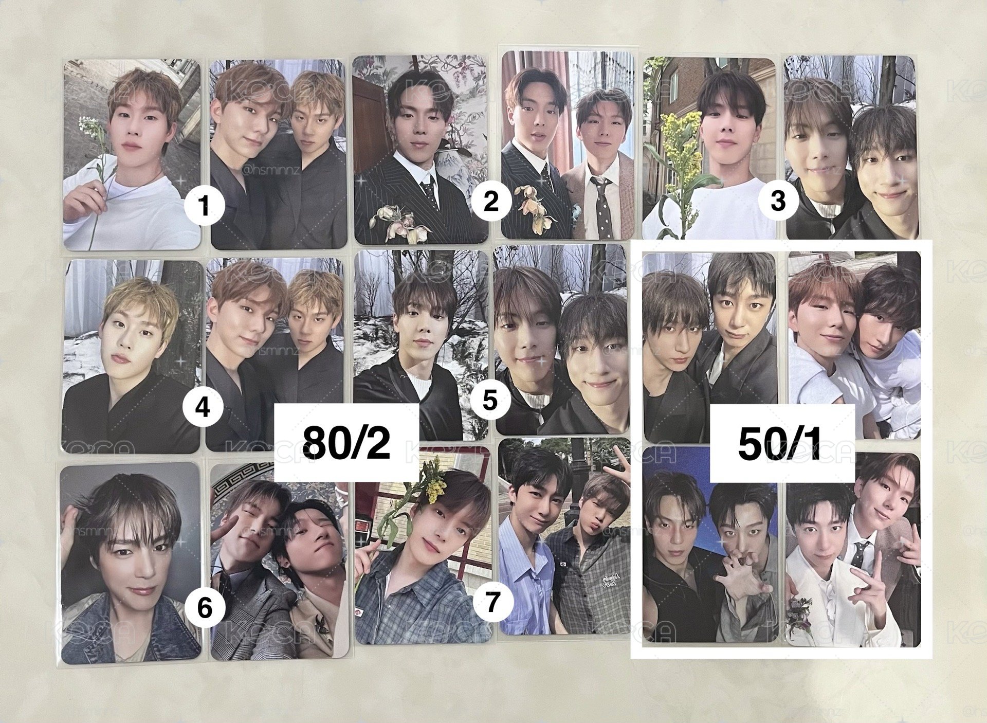 Monsta X 專卡&特典&星光卡