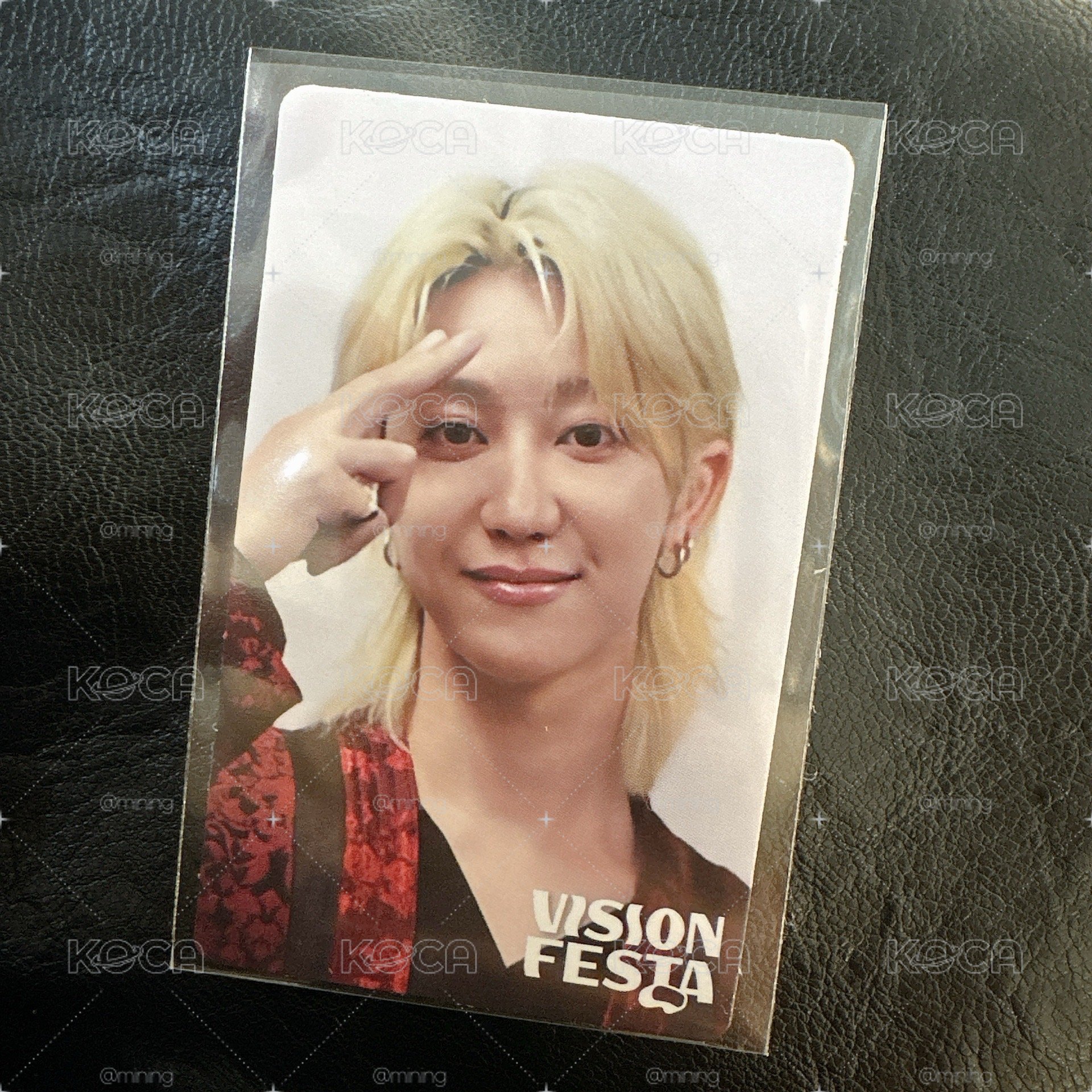 vision festa the8 徐明浩 入場卡