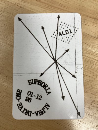 ARNO/賀鑫隆 迷一 STAR ROAD 專輯卡 雙人卡