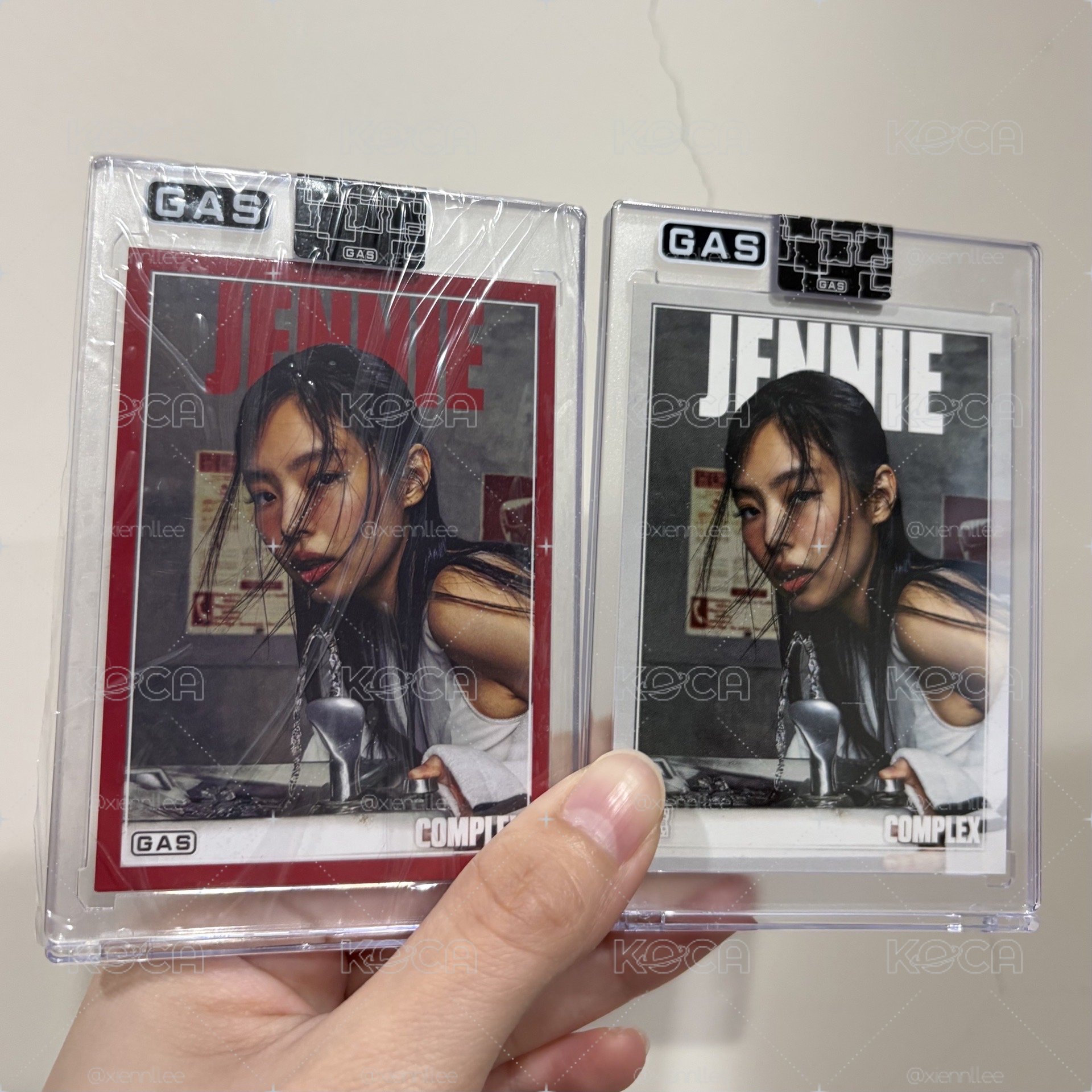 JENNIE GAS收藏卡