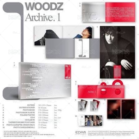 WOODZ第一張正規專輯「Archive. 1(Main Ver.)」