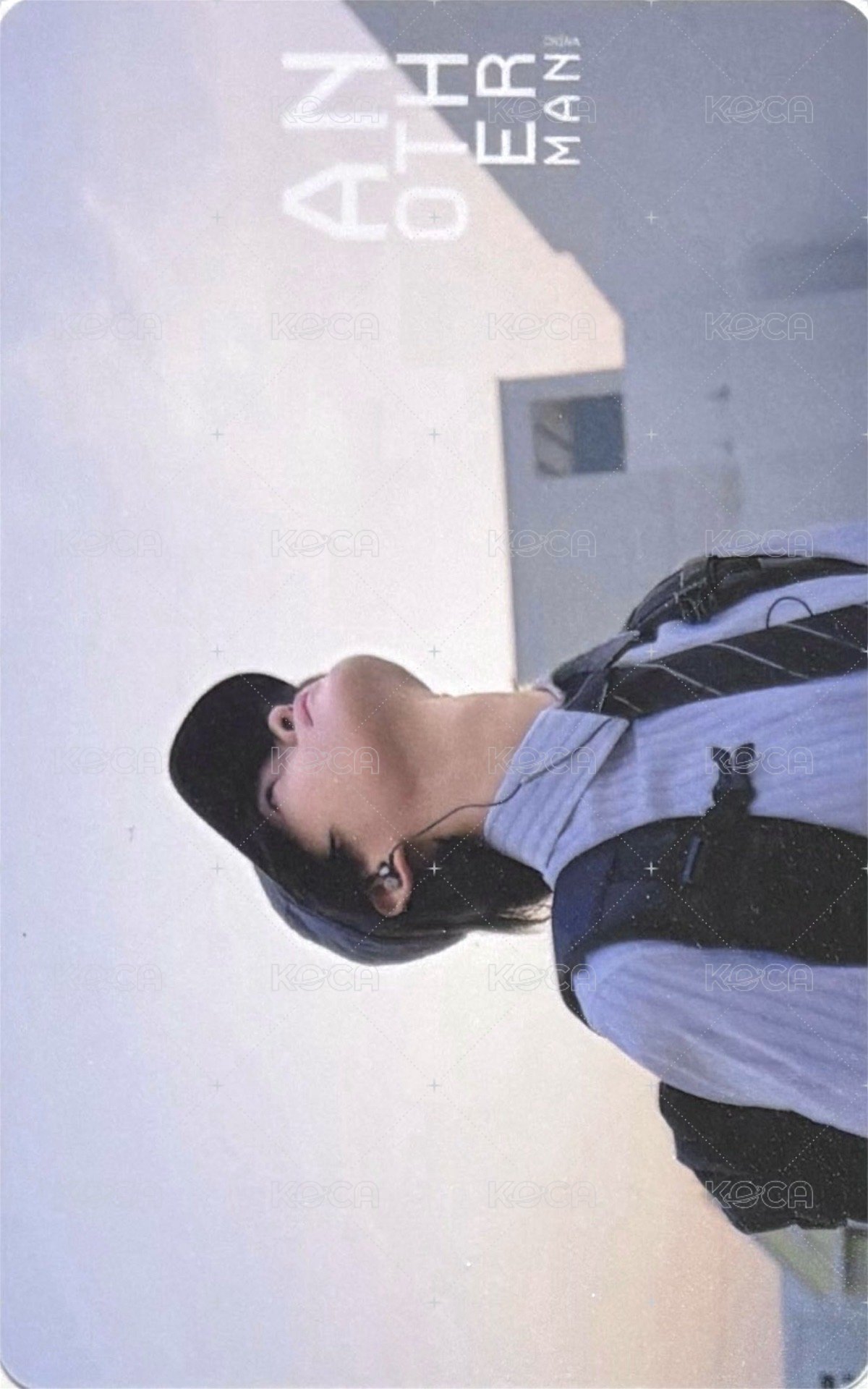 Another Man 雜誌卡  背面