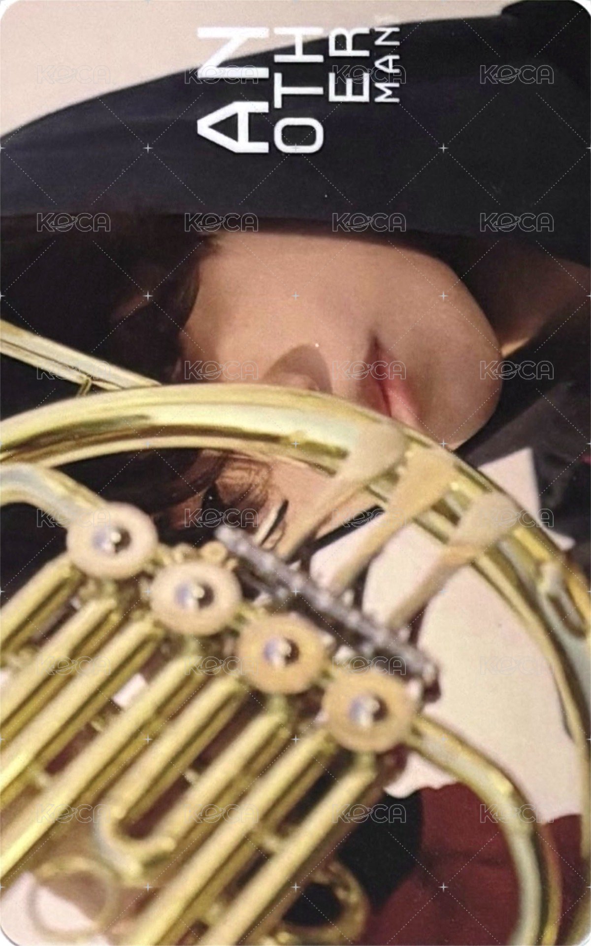 Another Man 雜誌卡  背面