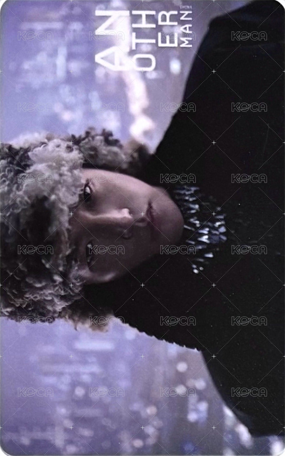 Another Man 雜誌卡  背面