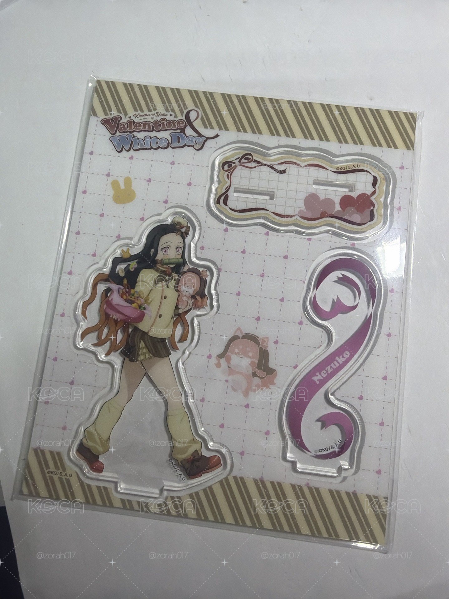 音柱 禰豆子 情人節立牌