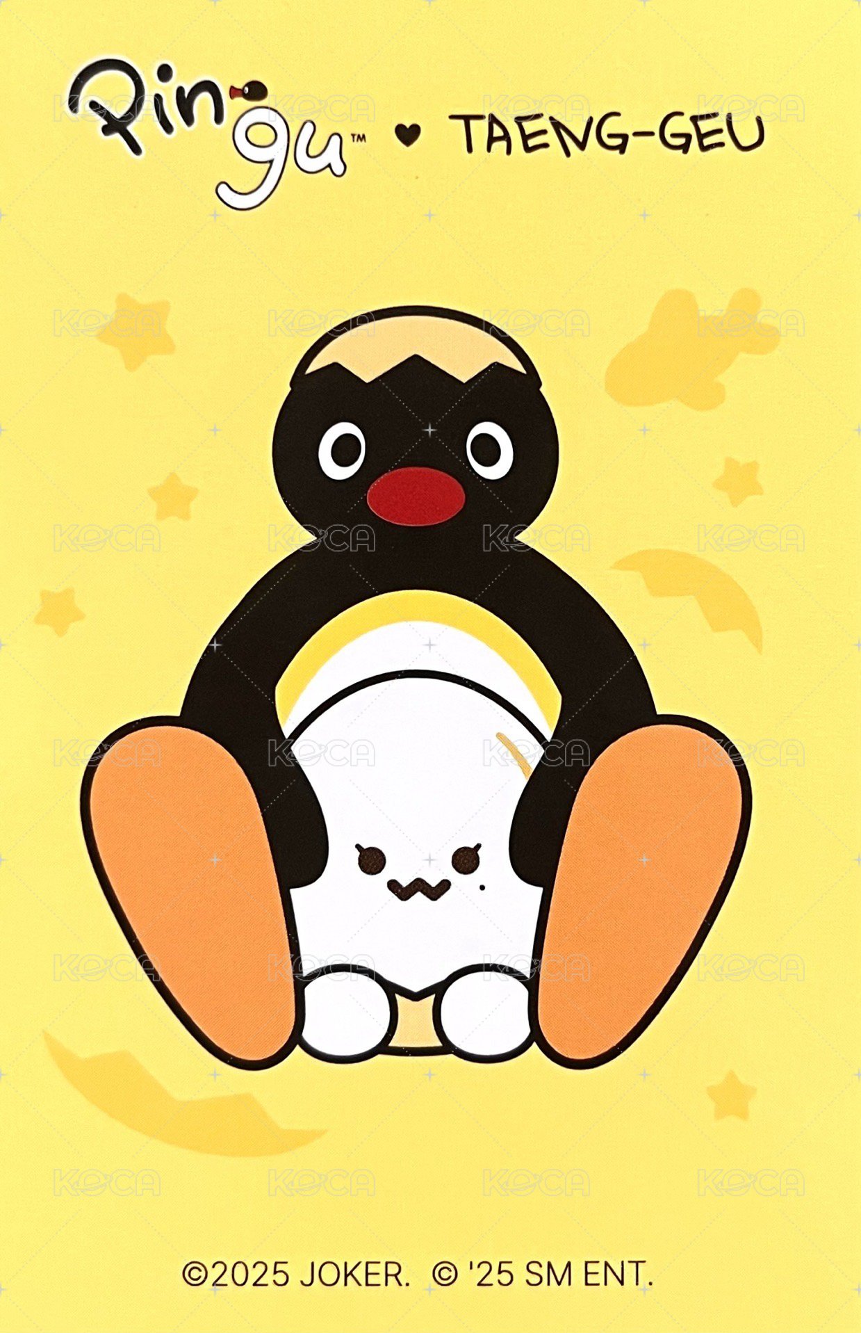 PINGU聯名快閃 wm 滿額卡  背面