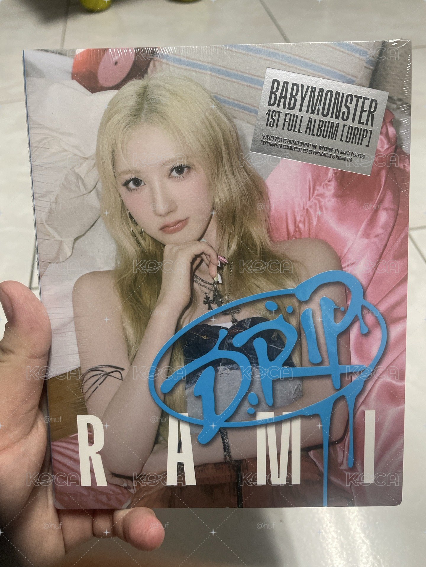 DRIP 正規一輯 TAG ver.單封 專輯  未拆封！