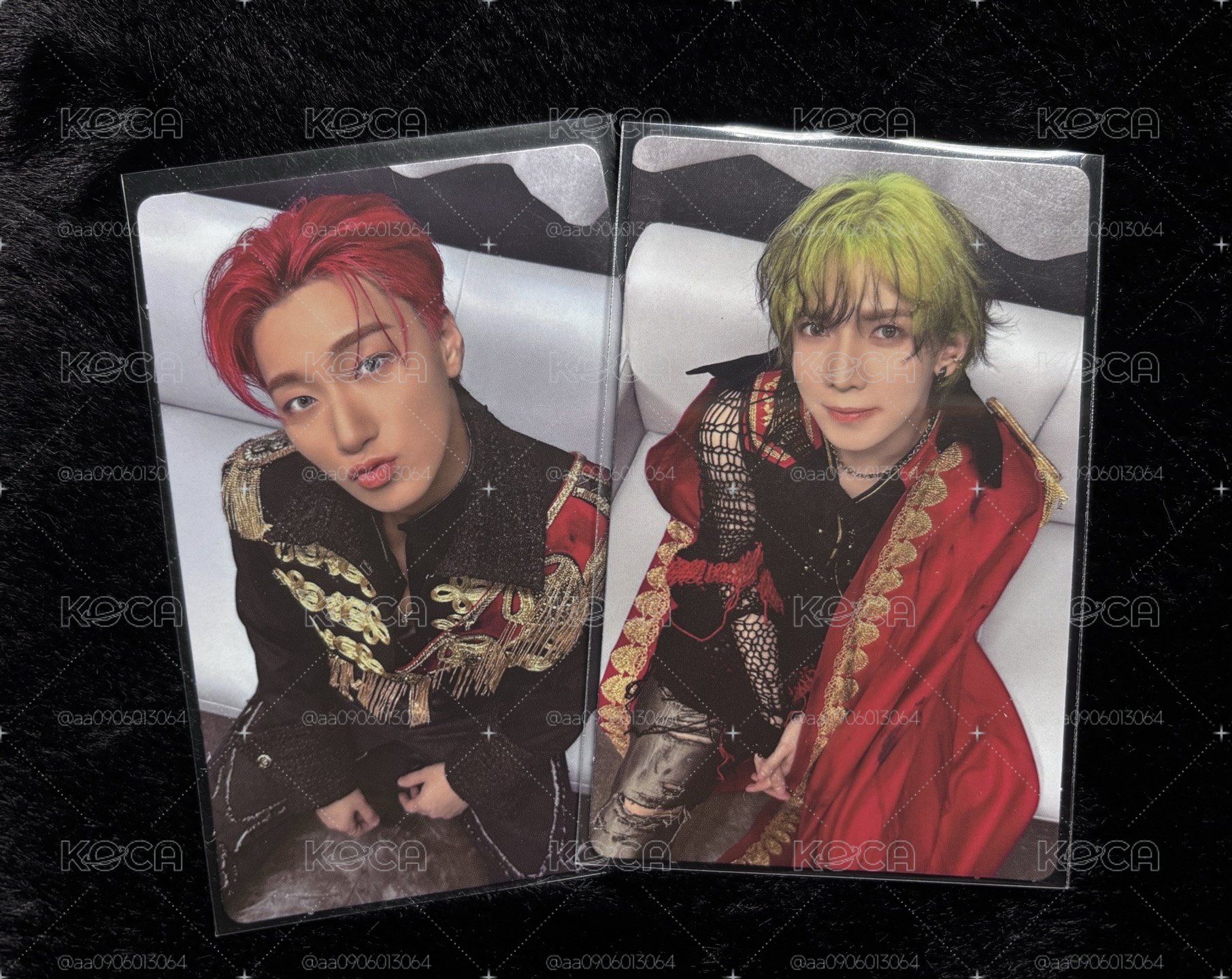ateez 傘尚 坐坐卡