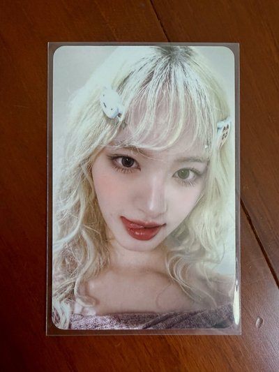 Liz IVE SWITCH sr 簽售卡 中背