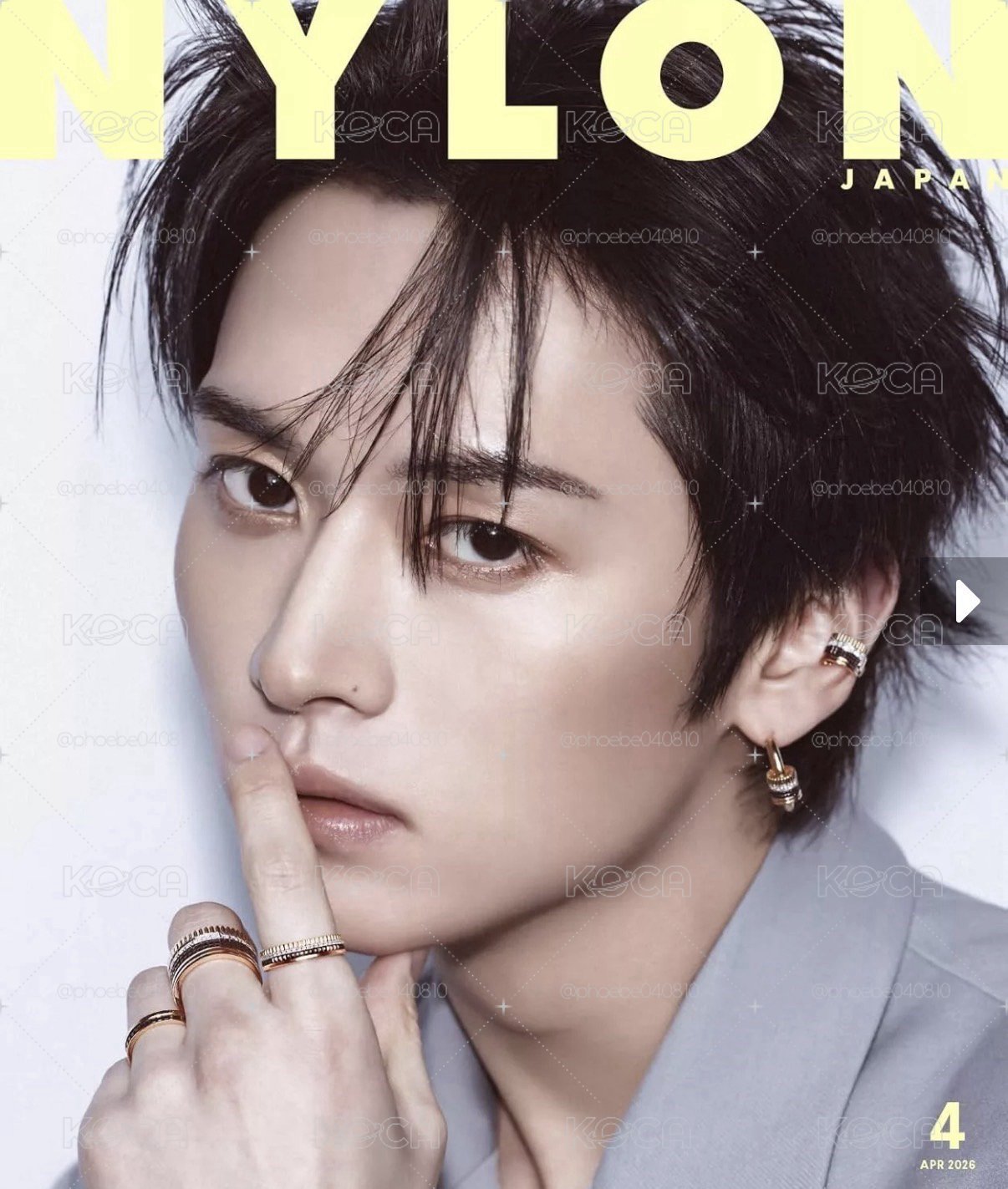 NYLON JAPAN 4月號 Lee Know