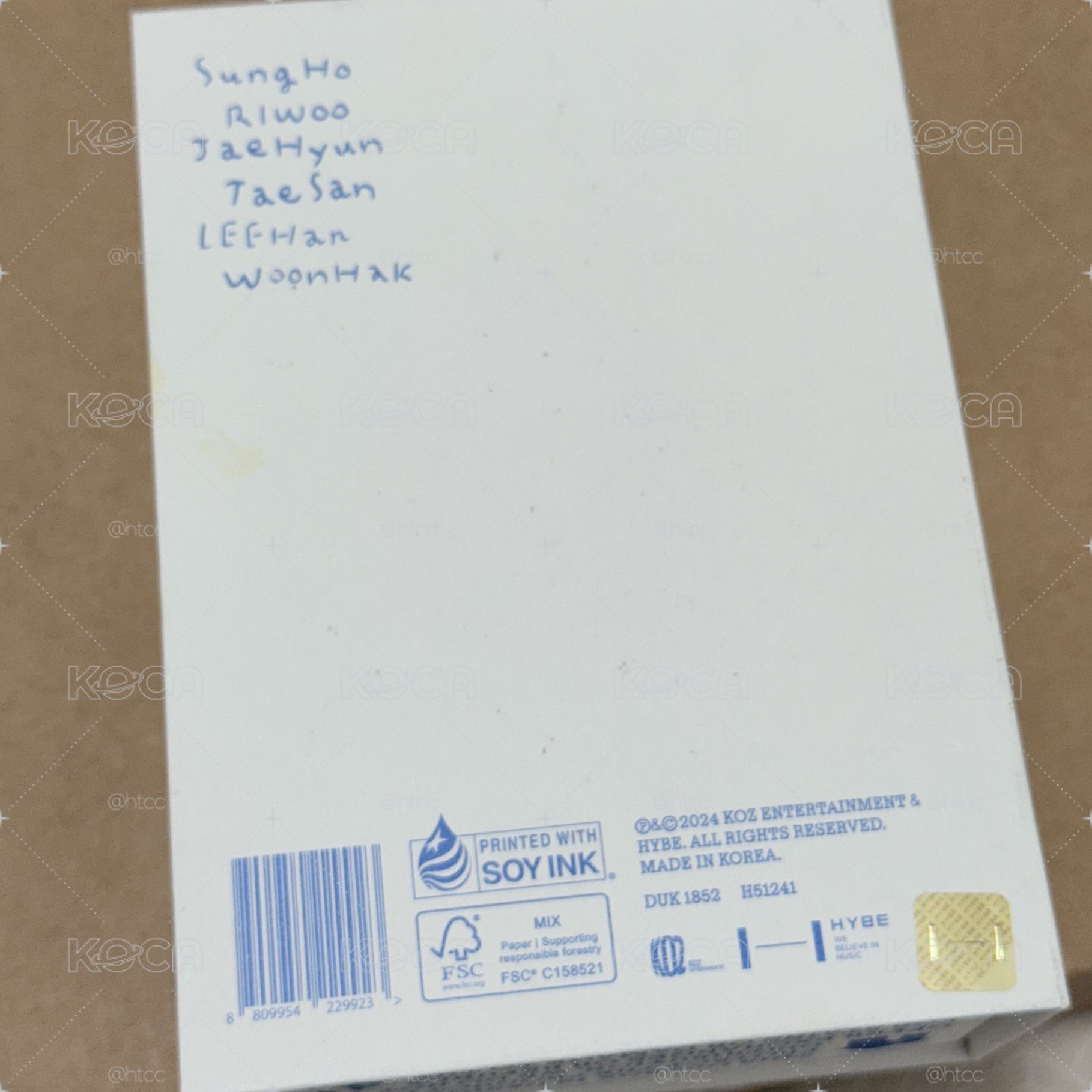 BOYNEXTDOOR 回憶錄VOL.1/VOL.2 非全新