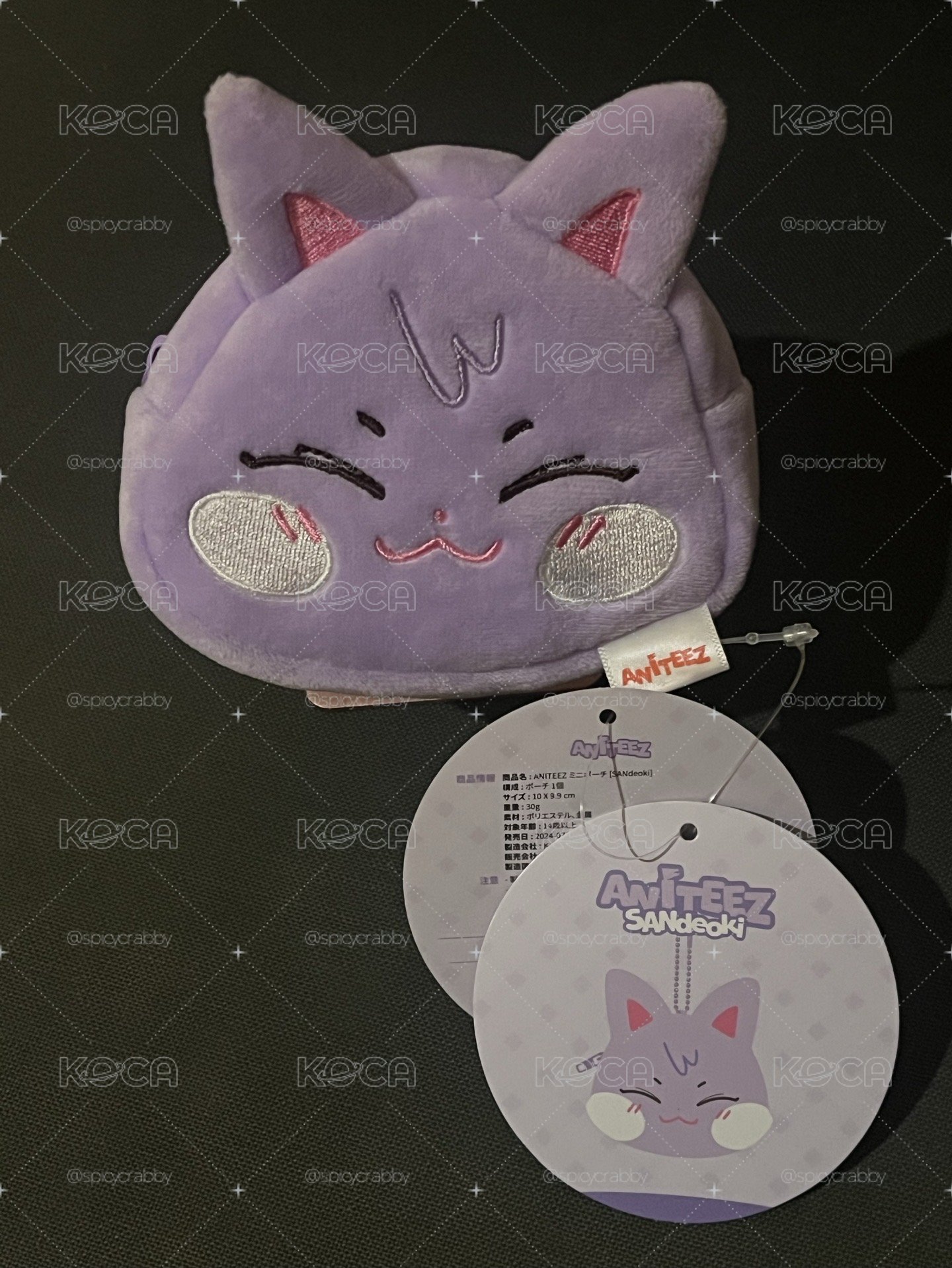 ANITEEZ IN ICE CITY SANdeoki傘德零錢包 MINI POUCH （含小卡）