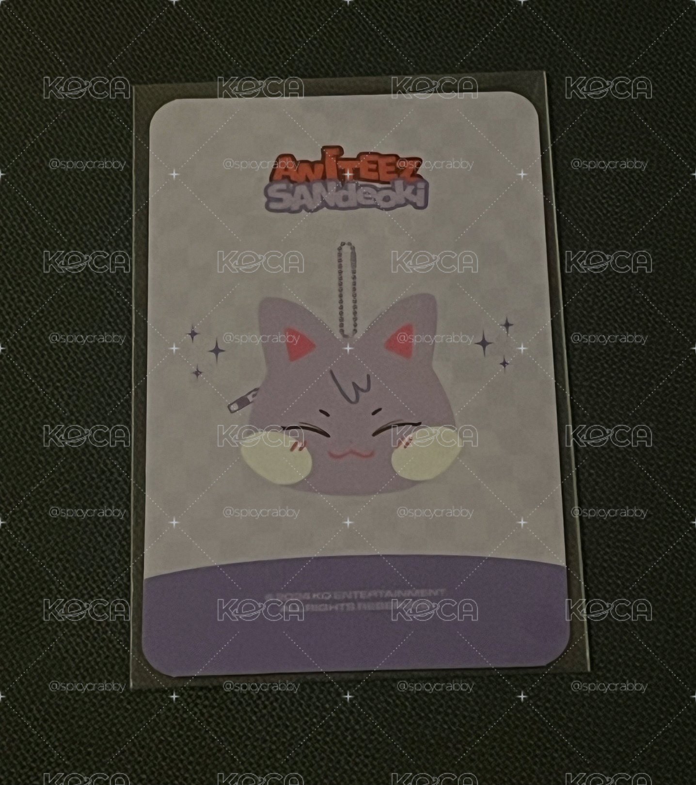 ANITEEZ IN ICE CITY SANdeoki傘德零錢包 MINI POUCH （含小卡）