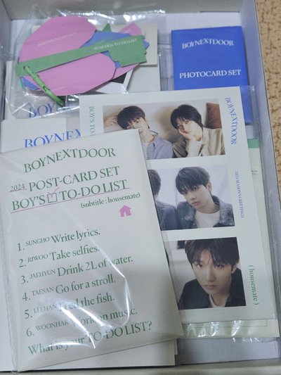 2024 Boynextdoor年曆 已掃