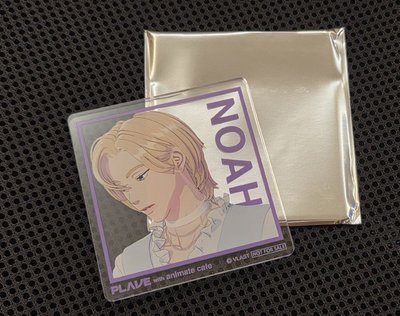 animate cafe 杯墊 諾亞 銀虎