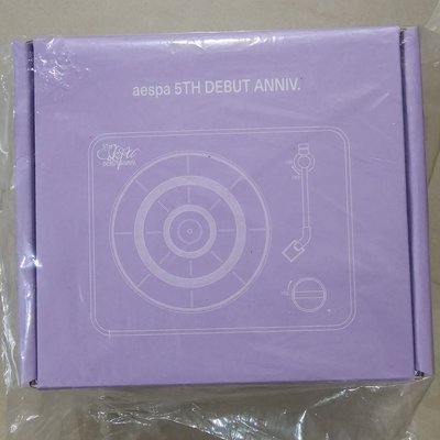 現貨 代出 aespa 五週年 音響冬整組 未拆 （音響+卡）