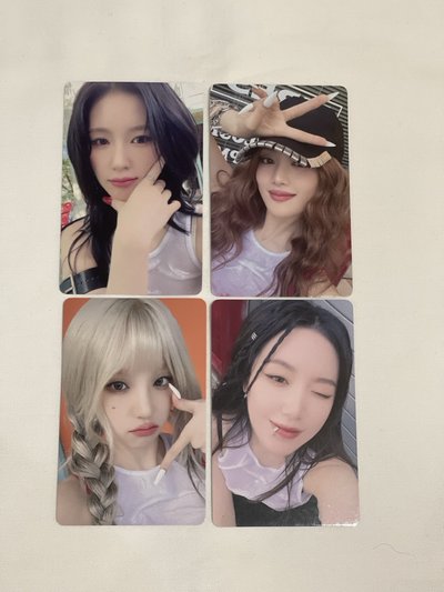 (G)I-DLE 迷8 一直娛特典卡