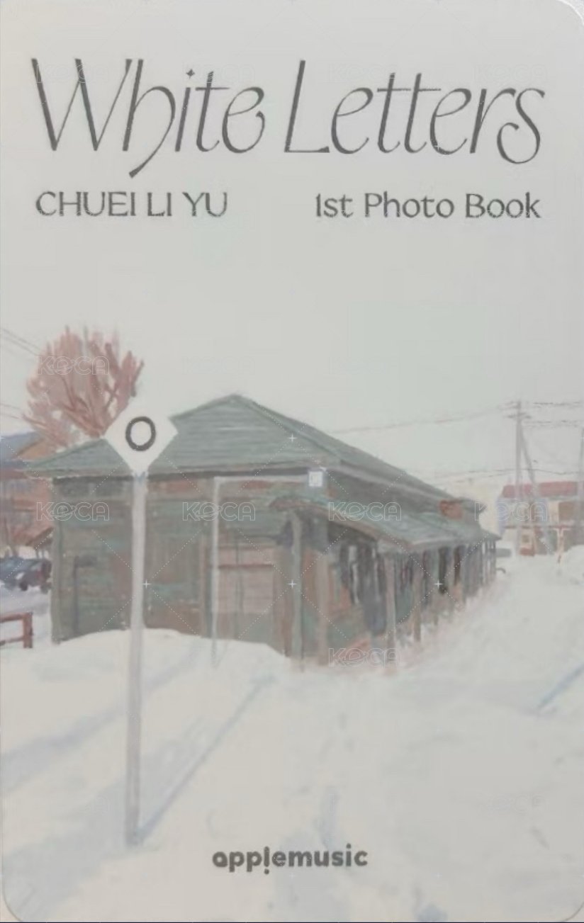 1st 寫真書 am 拍立得拍照 簽售卡  背面