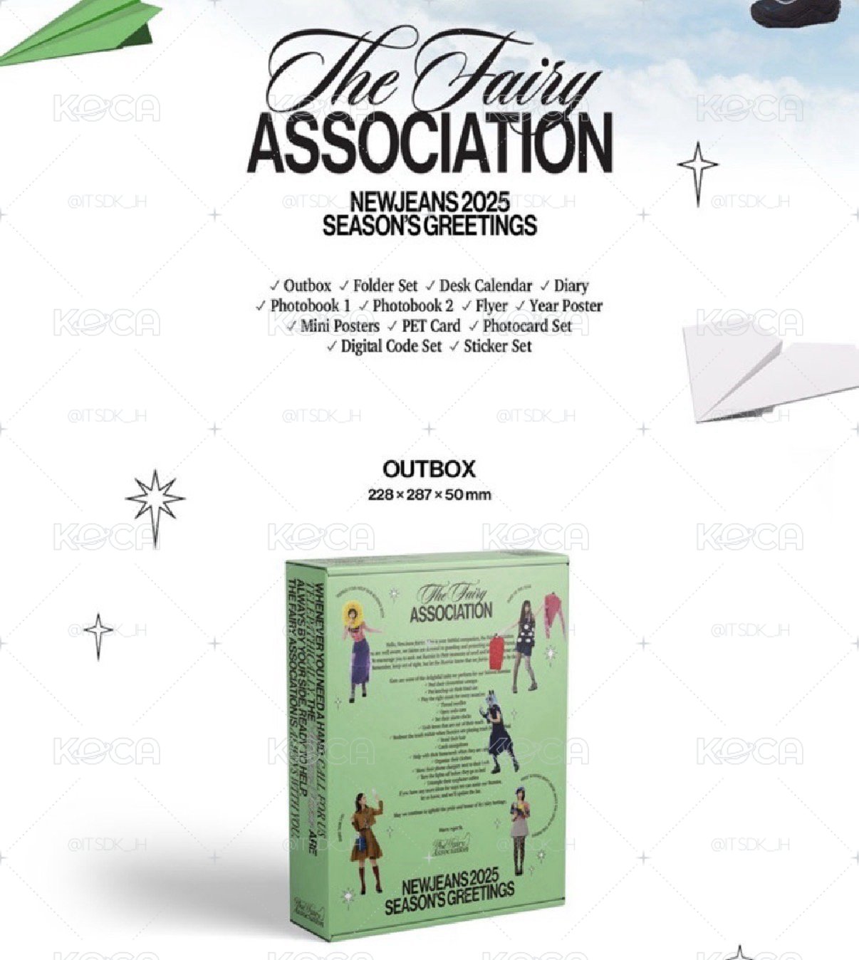［NewJeans 2025 SEASON'S GREETINGS ］含所有小卡、內容物皆齊全 