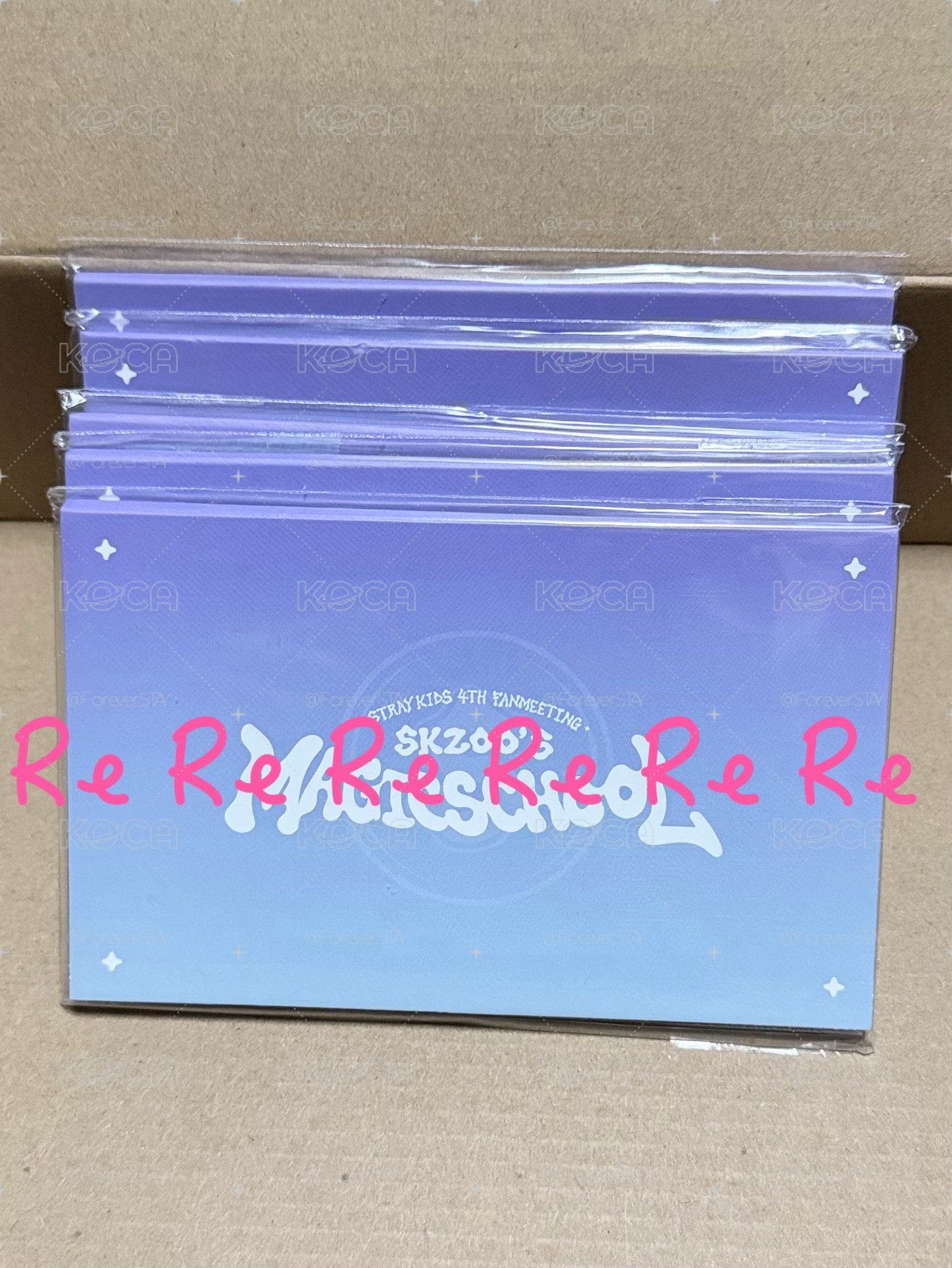 4th FM SKZ's Magic School 立牌（部分無附卡）