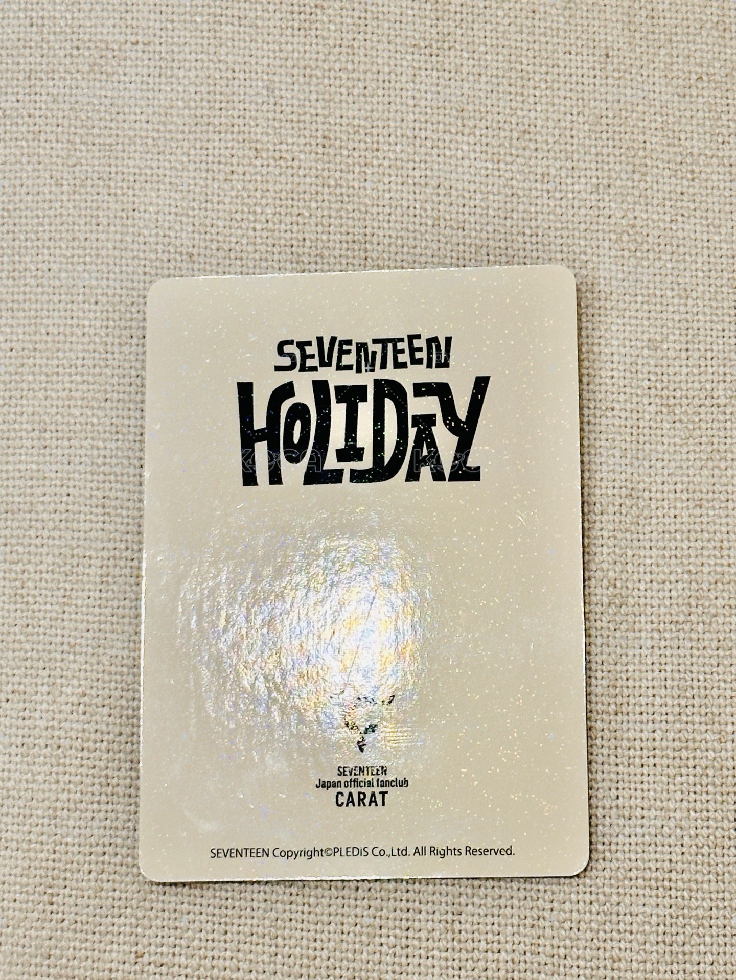 25‘fm holiday 續會卡 （有損）