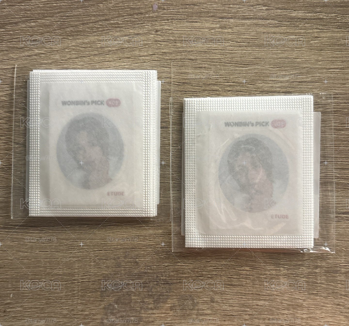 etude代言貼紙 