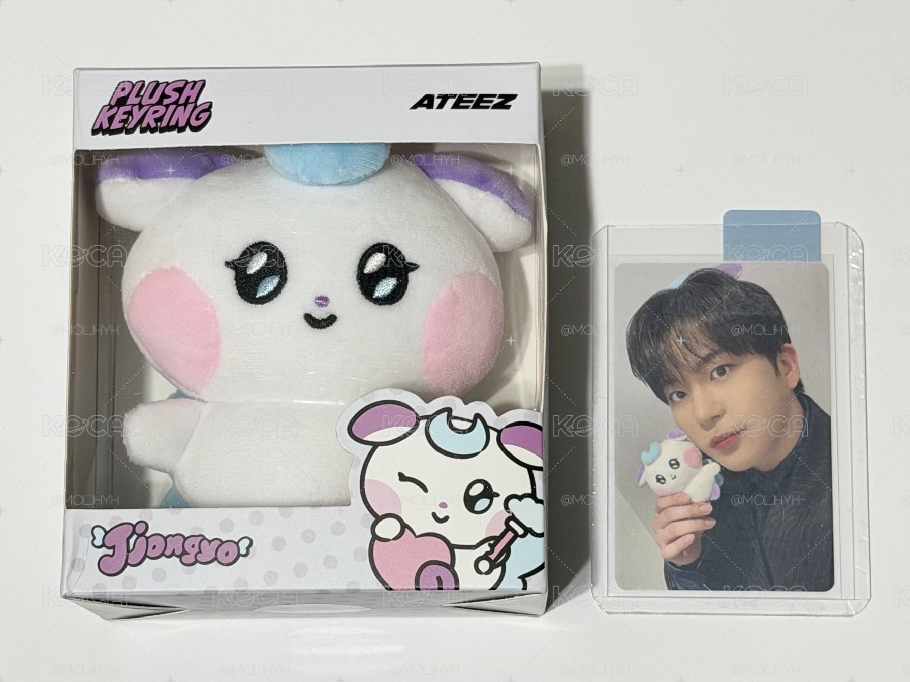 MIGHTEEZ鍾 吊飾娃含卡 PLUSH KEYRING 