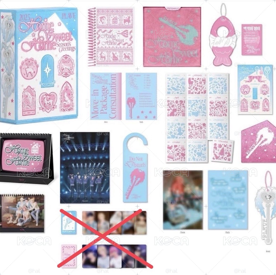 Plave 年曆 2024 2025 2026 SG