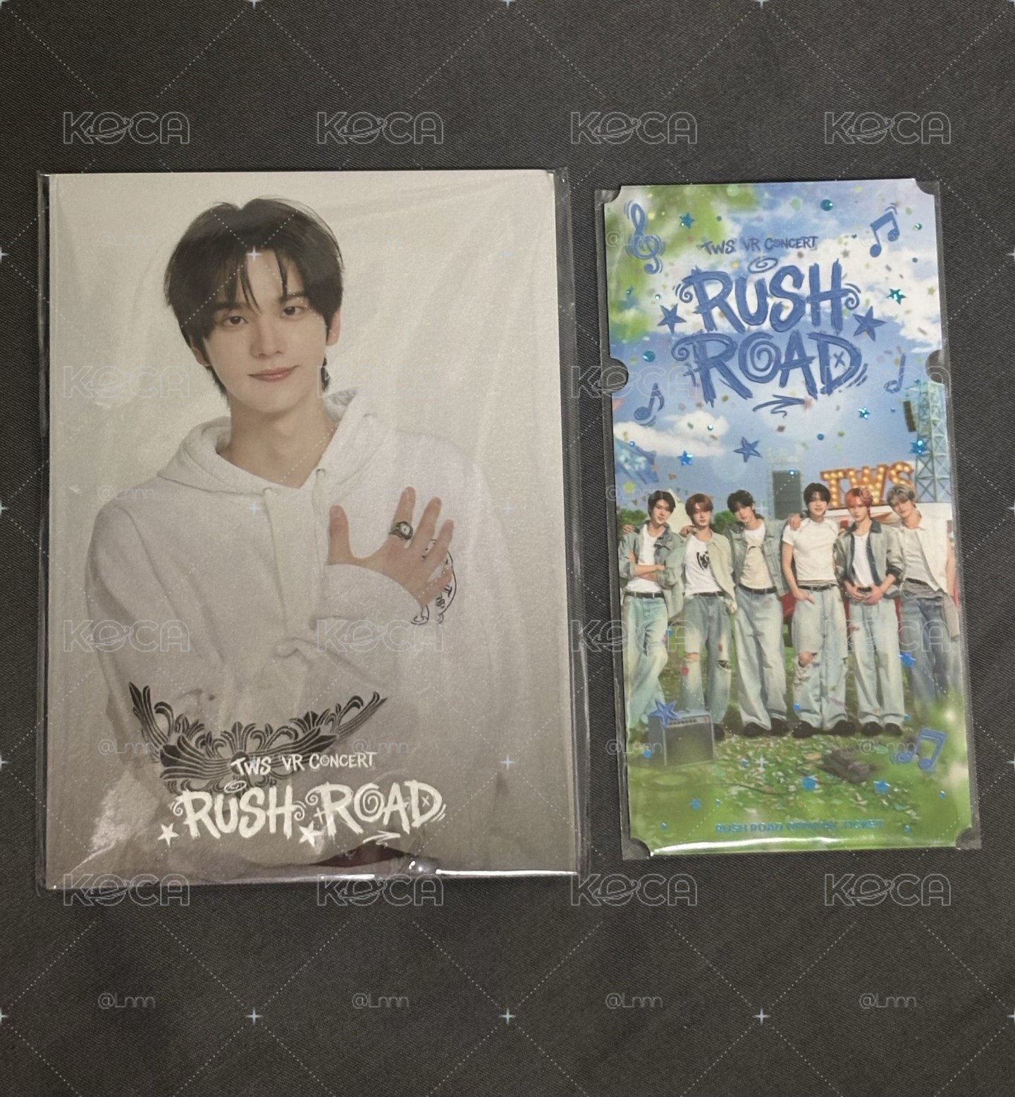 TWS VR包場明信片一套+票卡