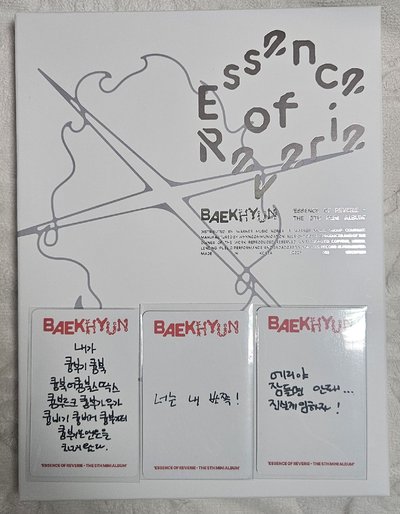 伯賢 bolo5 專輯 紅版全專