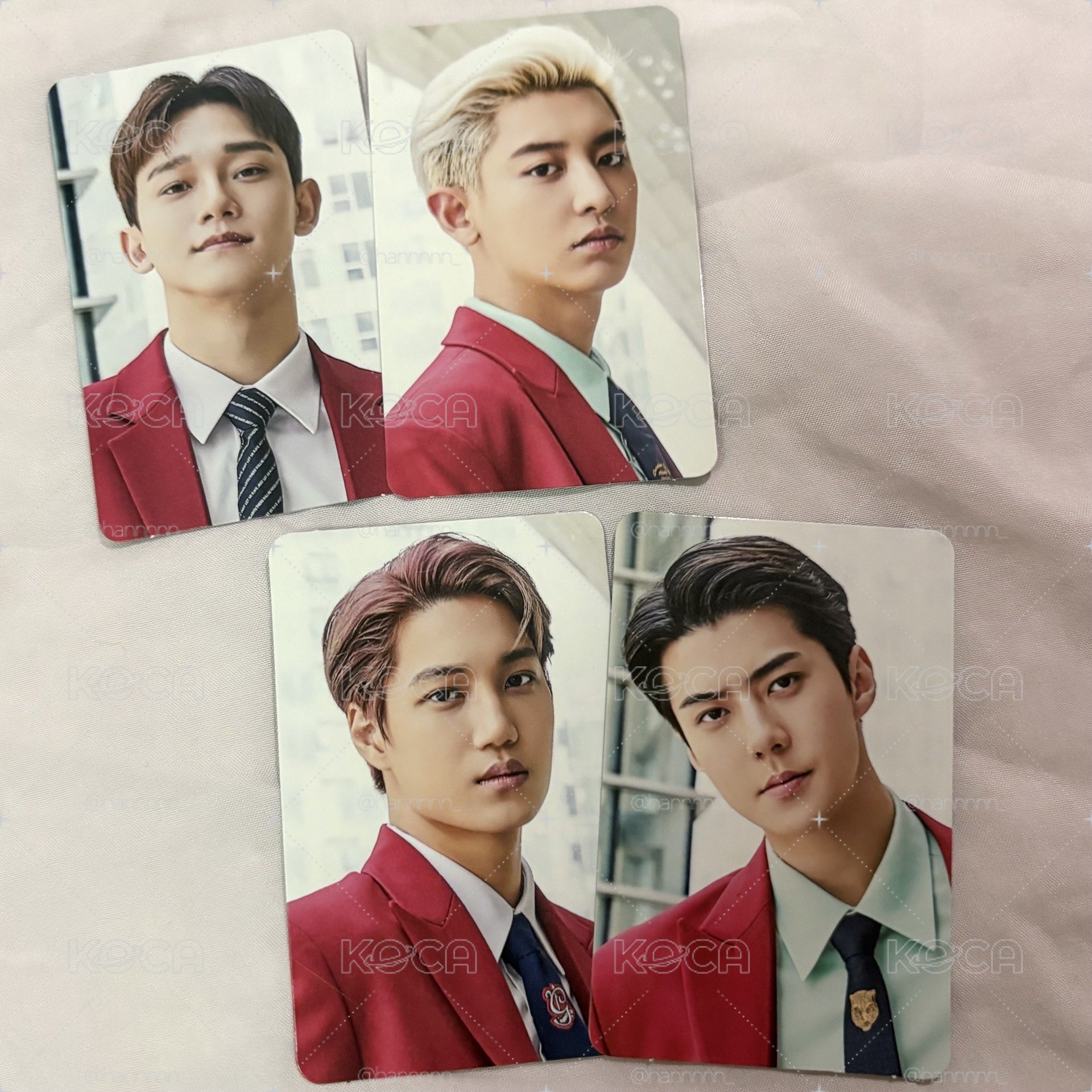 EXO 五巡 帥瘋了這個紅西裝🤵🏻❤️