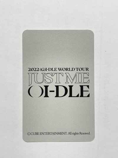 2022世巡 周邊卡 場週卡 Miyeon