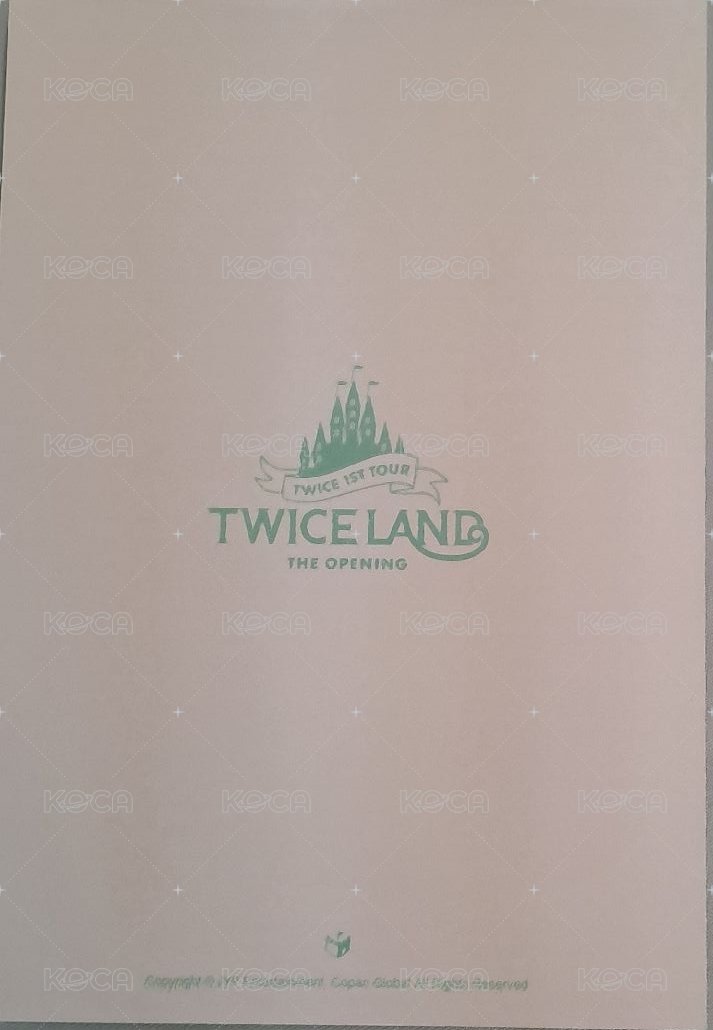 一巡 明信片  背面