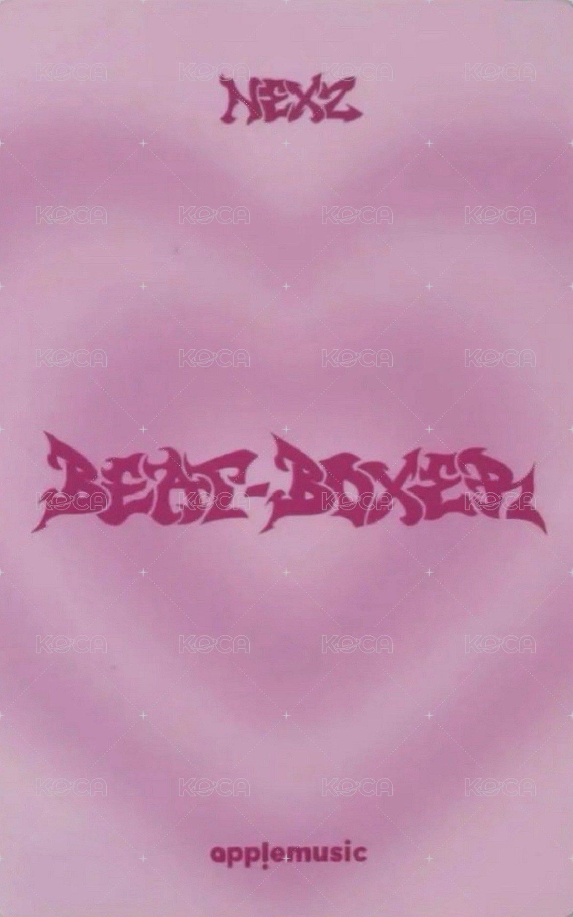 迷三 am 幸運卡 手心卡 背面