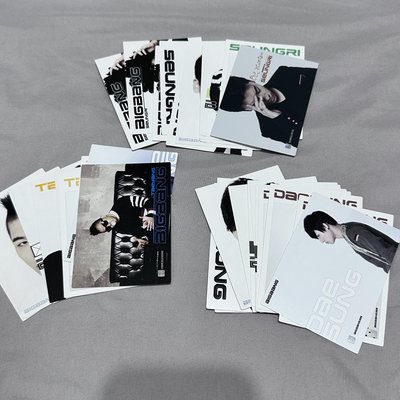 BIGBANG COLLECTION CARD骷髏卡