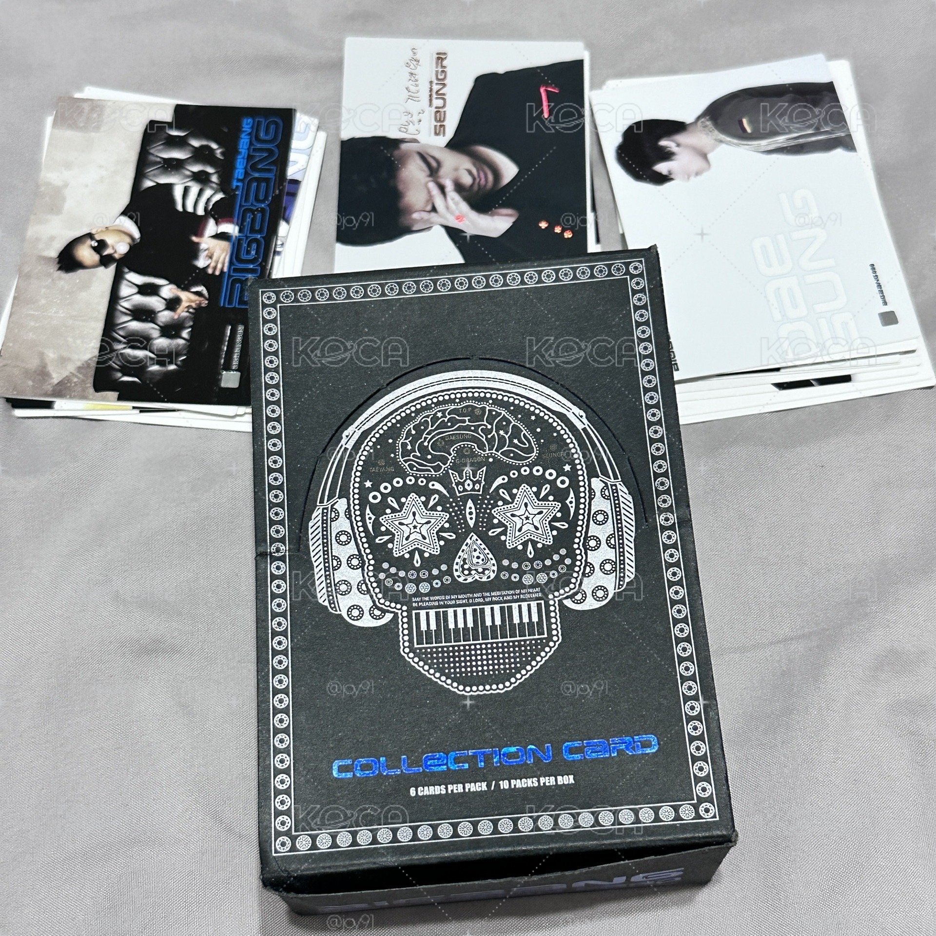 BIGBANG COLLECTION CARD骷髏卡
