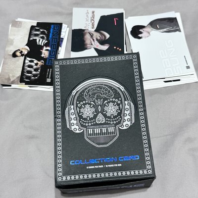 BIGBANG COLLECTION CARD骷髏卡