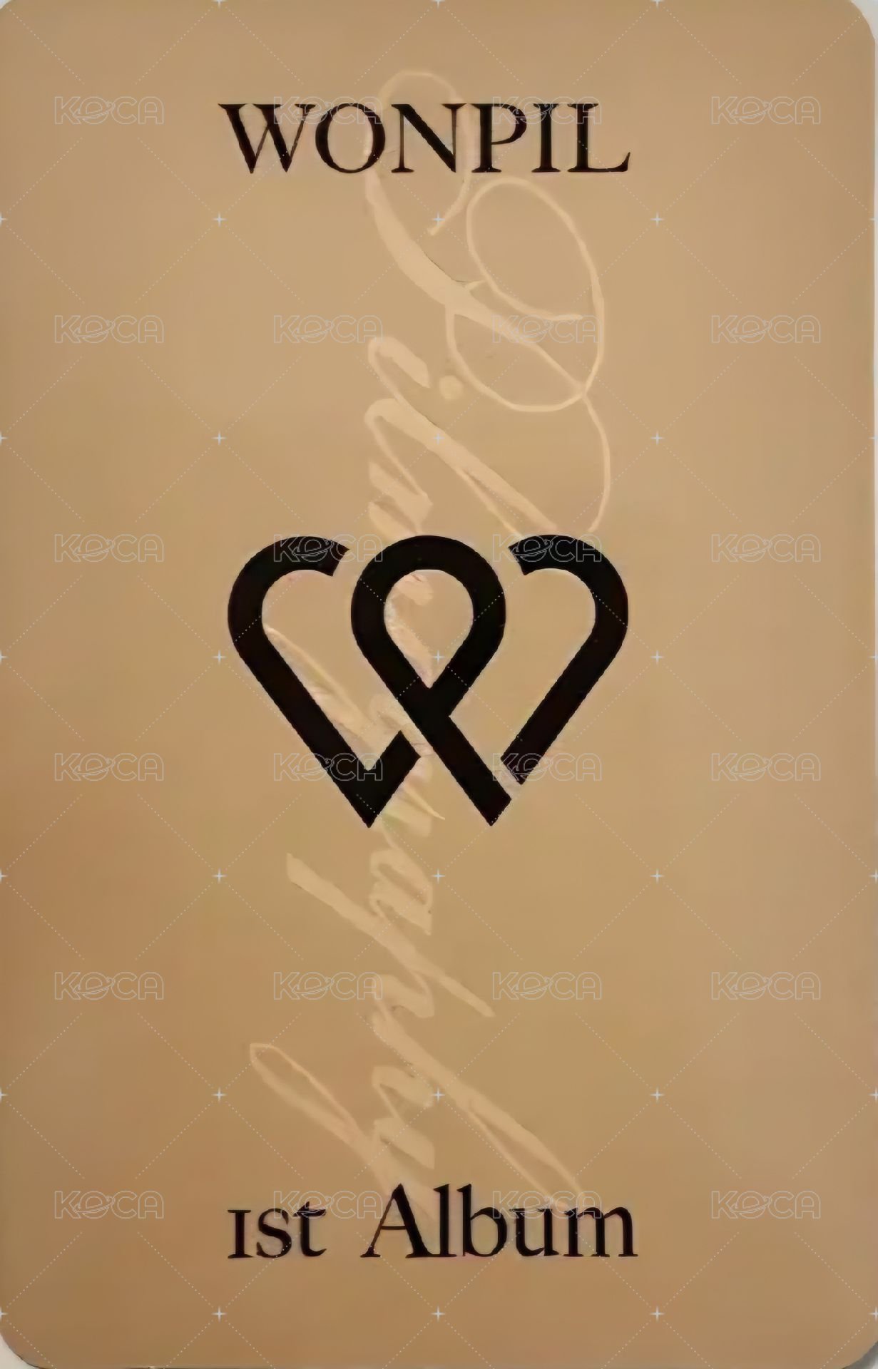 Pilmography 專輯卡  背面