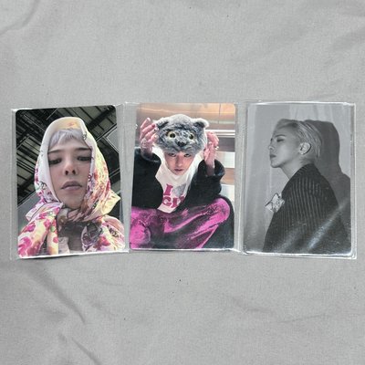 G-DRAGON 展覽粽卡/FAM卡/滿額卡