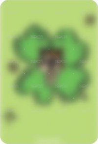 MINI2 br 線上 簽售卡 幸運草ver. 背面