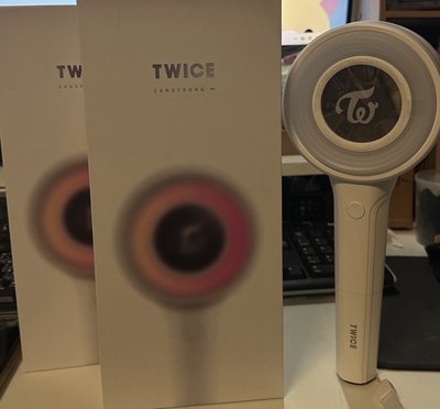 TWICE三代手燈（有使用過 外盒跟手燈都沒問題～ 都可以中控！）
