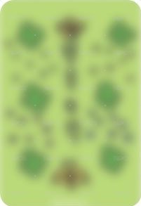 MINI2 br 線上 簽售卡 幸運草ver. 背面