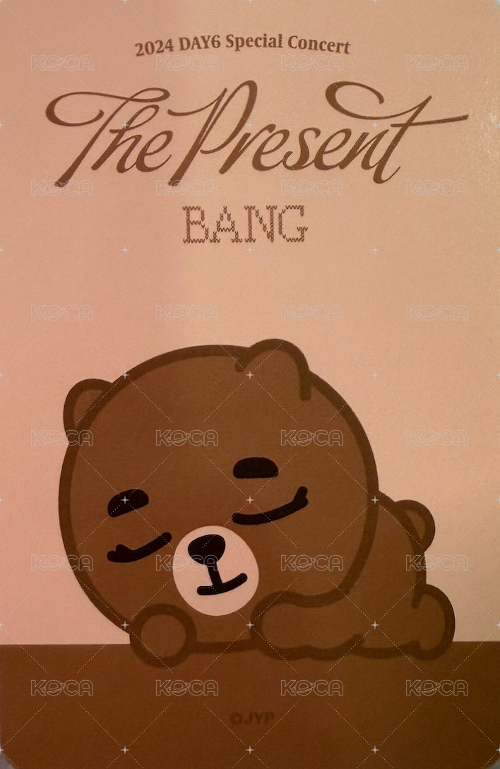 24聖誕控 睡衣 周邊卡  背面